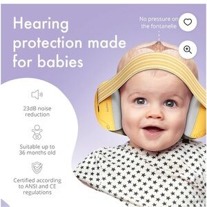 Alpine Muffy Baby Ear Protection for Babies and Toddlers up to 36 Months Green